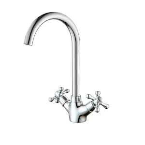 Universal De Griferia Grifo De Cocina Clasica 21x7x38 Cm Silver One Size