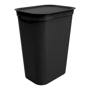 Rotho Cesta De Ropa Brisen 50 L Black 50l