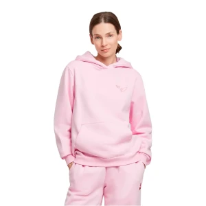 Miss Tee Sweat à Capuche Heart Signs Soft Pink XL Femme