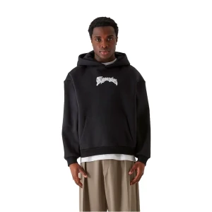 Mj Gonzales Sweat à Capuche Faded Faith Oversized Black XL Homme