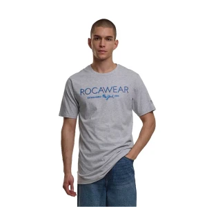 Rocawear T-shirt à Manches Courtes Neon Grey Melange 2XL Homme