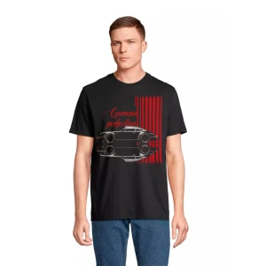 Radikal Revolution T-shirt à Manches Courtes German Perfection Black L Homme