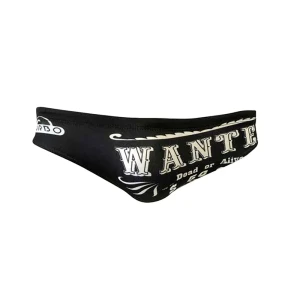 Turbo Bañador Slip Wanted Black 8 Años