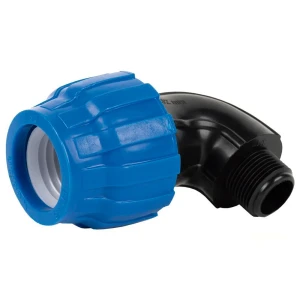 Cofan Codo Pp Pn16 20x3/4 25 Unidades Black / Blue One Size