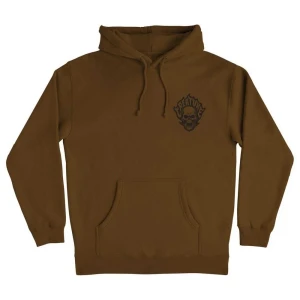 Creature Sweat à Capuche Bonehead Flame Brown M Homme
