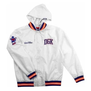 Dgk Sweat à Capuche Jacket Game Killer White L Homme