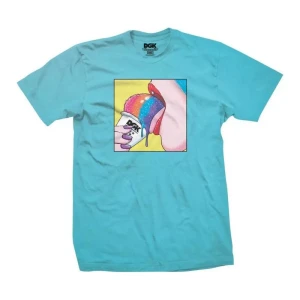 Dgk T-shirt à Manches Courtes Snow Days Pacific Blue M Homme