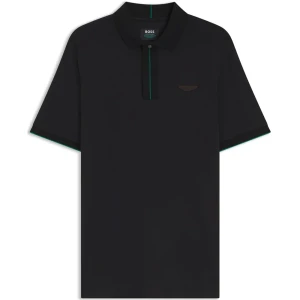 Boss Polo à Manches Courtes X Aston Martin Parlay 80 10284013 Black M Homme