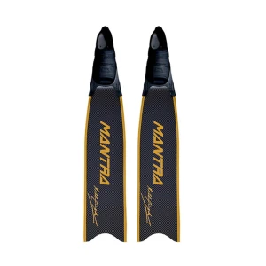 Cetma Aletas De Freediving Mantra Hard Gold / Black EU 35-36
