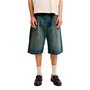 Jack & Jones Short En Jean Ron Eli 188 Blue Denim / Tint S Homme