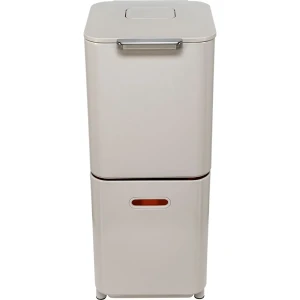 Joseph Joseph Papelera De Reciclaje Totem 40 L Stone One Size