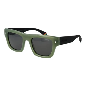 Polaroid Lunettes De Soleil Polarisées Pld6238sx511e 51/21/140 Neon Yellow Grey Mirror/CAT3 Homme