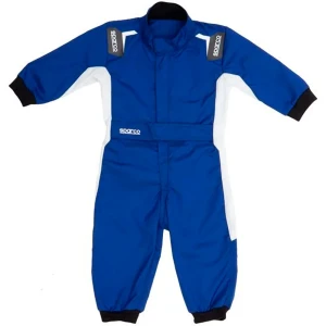 Sparco Combinaison à Manches Longues Baby Eagle Blue / White 3-6 Mois Garçon,Fille