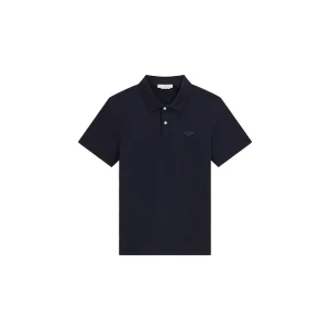 Guess Polo à Manches Courtes Essential Smart Blue L Homme