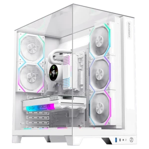 Gamemax Boîtier Pc Infinity Pro White One Size unisex