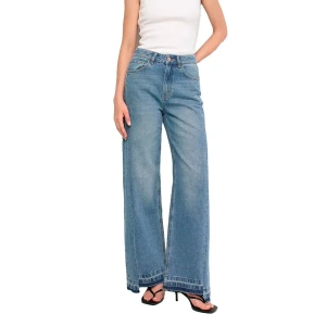 Salsa Jeans Jean 21011582 Wide Leg Medium Wash 26 Femme
