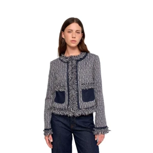 Salsa Jeans Veste 21011802 Dark Blue V1 XS Femme