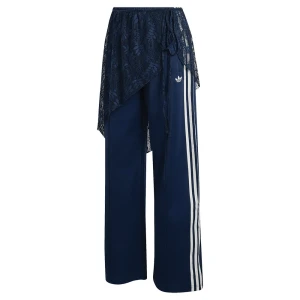 Adidas Originals Pantalon De Survêtement Firebird 2in1 Loose Track Lace Skirt Collegiate Navy L Femme