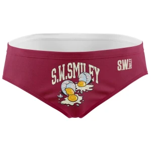 Otso Bañador Slip S.w.smiley Concrete Canvas Egg Red L