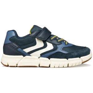 Geox Baskets Sans Lacets Junior Flexyper Navy / Yellow EU 36 Garçon