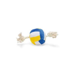 Beeztees Jouet Pour Chien Volleyball Ball Rope White 33 cm