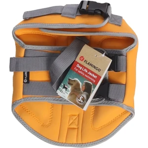 Flamingo Manteau Pour Chien Swimmy Life Yellow 32.5 cm