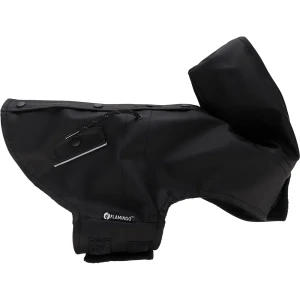 Flamingo Chubasquero Para Perros Toto Black 50 cm