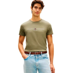 Tommy Hilfiger T-shirt à Manches Courtes Logo Ghost Fern XL Homme
