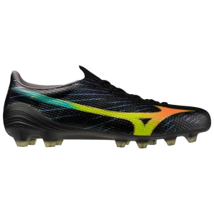 Mizuno Chaussures De Football α Iii Elite Ag Black / Lava Orange / Evening Prim EU 44 Homme,Femme