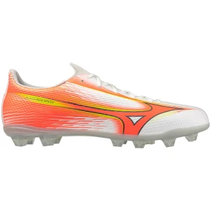 Mizuno Chaussures De Football α Iii Select White / Lava Orange / Evening Prim EU 44 Homme,Femme