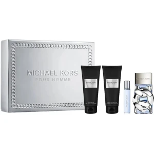 Michael Kors Eau De Parfum Pour Homme Edp 100 Ml + 100 Ml + 100 Ml + Edp 10 Ml-giftset Black / Silver One Size male