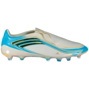 Adidas Chaussures De Football F50 Messi Elite Ag Ivory / Semi Blue Burst / Icey Blue EU 43 1/3 Homme