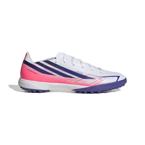 Adidas Chaussures De Football F50 Hyperfast League Tf Ftwr White / Solar Purple / Solar Turbo EU 40 2/3 unisex