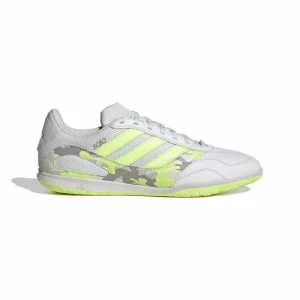 Adidas Chaussures De Futsal Super Sala Iii Crystal White / Hi-Res Yellow / Off White EU 44 2/3 Homme,Femme