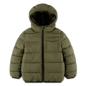 Levi´s ® Kids Veste Medium Weight Puffer Olive Night 1 6 Années Garçon