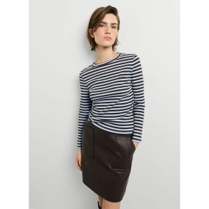 Pepe Jeans T-shirt à Manches Longues Banit Horizon Blue S Femme