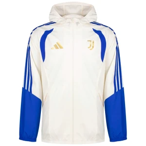 Adidas Veste Juventus 26/27 Tiro All Weather Chalk White / Bold Blue S Homme