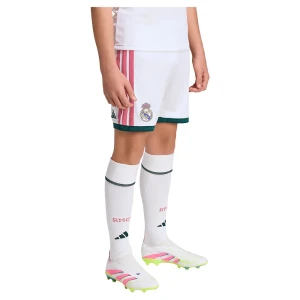 Adidas Shorts Junior Domicile Real Madrid 26/27 White 9-10 Années Garçon,Fille