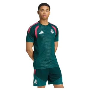 Adidas T-shirt à Manches Courtes Entraînement Real Madrid 26/27 Tiro 26 Competition Aurora Ivy / Wild Pink XS Homme