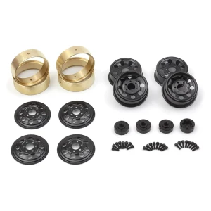 Hpi Racing Jante Micro Rs4 Beadlock 1.2´´ 4 Unités Black One Size unisex