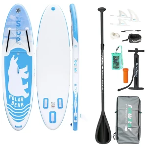 Funwater Ensemble De Paddle Surf Gonflable Supfw07a Blue One Size unisex