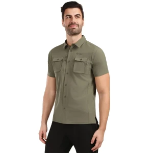 Kilpi Chemise à Manches Courtes Bombay Green S Homme