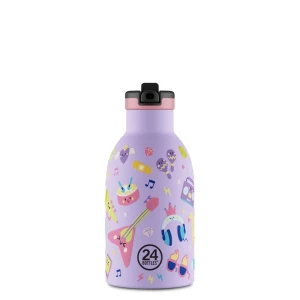 24 Bottles Cafetière à Piston Clima-music Friends-330 Ml Purple One Size
