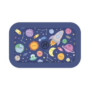 24 Bottles Boîte à Lunch Snackbox Space Friends-small Blue / Multicolor One Size