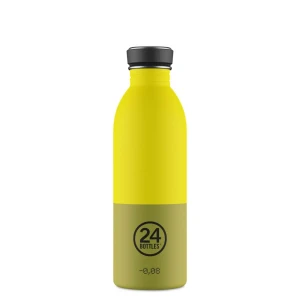 24 Bottles Bouteille D´eau Urban Bottle-500 Ml Green / Yellow One Size