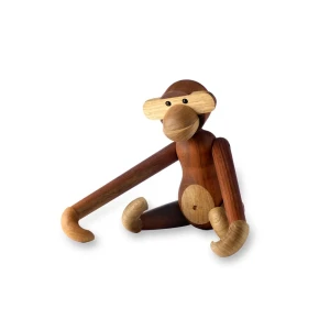 Kay Bojesen Statue Monkey Small Teak / Brown One Size