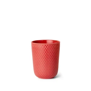 Lyngby Porcelaen Tasse Rhombe Color Mug-33 Cl-coral Coral One Size