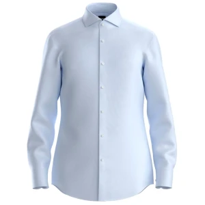 Boss Chemise à Manches Longues Hank Spread 261 10278576 White 45 Homme