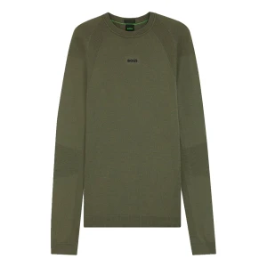 Boss Pull Tour Seamless Cn 10276252 Dark Beige M Homme