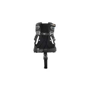 Dive Rite Sistema De Arnés Con Placa Trasera Transpac Black M